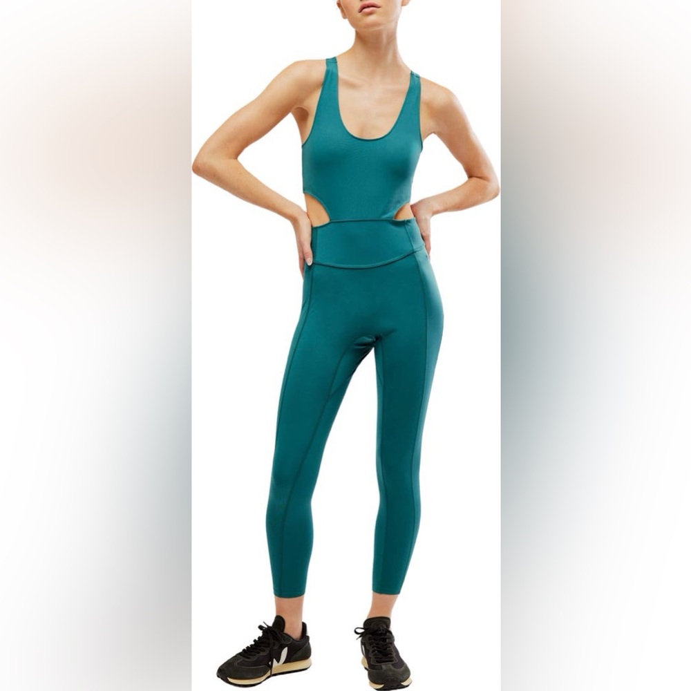 NWT Free People FP Movement Back It Up Jumpsuit